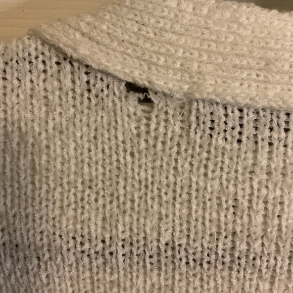 NWT Cable & Gauge White Open Front Cardigan - Picture 6 of 6